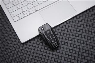 Ford Uyumlu Sustalı Anahtar Karbon Metal Anahtar Kılıfı