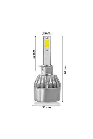 H1 Led Xenon Far Ampulü Beyaz Renk Zenon Led Far