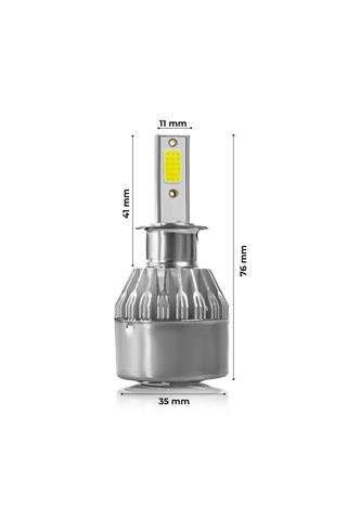 H3 Led Xenon Far Ampulü Beyaz Renk Zenon Led Far