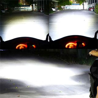 H4 LED Far Ampul LED Işık 12-24V 6000K Ultra Beyaz Metal Kasa Motosiklet Araba Uyum 1 AD 12W/1500LM 