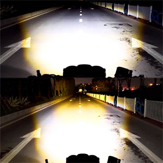 H4 Uzun Kısa Seramik GövLED Far Ampul 12-24V Beyaz Amber Sarı 4 LED Far Lambası  1 ADET 12W 1800 LM