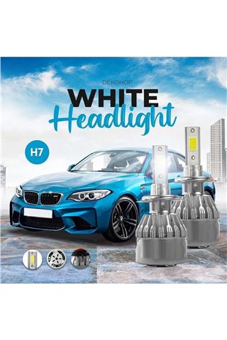 H7 Led Xenon Far Ampulü Beyaz Renk Zenon Led Far