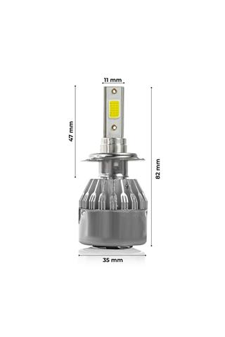 H7 Led Xenon Far Ampulü Beyaz Renk Zenon Led Far