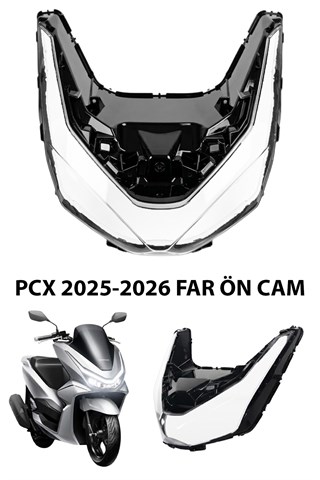 Honda Pcx Ön Far Camı 2025 Sonrası Modellere Tam Uyumlu Yüksek Kalite