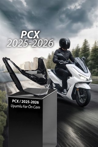 Honda Pcx Ön Far Camı 2025 Sonrası Modellere Tam Uyumlu Yüksek Kalite