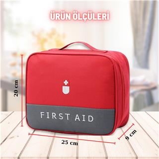 İlk Yardım ve Ecza Çantası Suya Dayanıklı Deprem ve Acil Durumlara Hazırlık Çantası