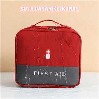İlk Yardım ve Ecza Çantası Suya Dayanıklı Deprem ve Acil Durumlara Hazırlık Çantası