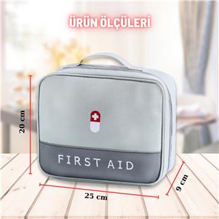 İlk Yardım ve Ecza Çantası Suya Dayanıklı Deprem ve Acil Durumlara Hazırlık Çantası
