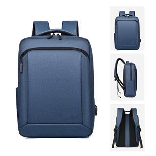 İş Seyahat Okul Laptop Notebook Ipad Sırt Çantası Usb Şarj Girişli Yeni Nesil Çanta MAVİ