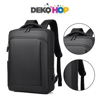 İş Seyahat Okul Laptop Notebook Ipad Sırt Çantası Usb Şarj Girişli Yeni Nesil Çanta SİYAH