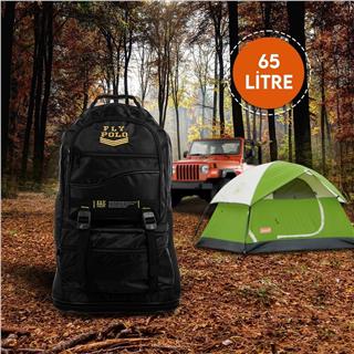 Kamp Outdoor 55+10 Litre Dağcı Yürüyüş Kamp Sırt Çantası