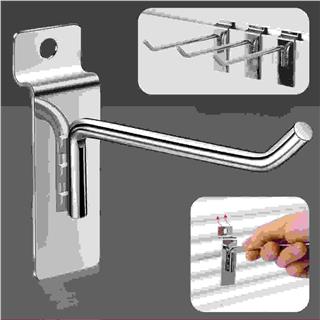 Kanallı Pano Kancası 20 cm 10/50/100 ADET Paslanmaz Nikel Kaplamalı Extra Güçlü