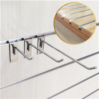 Kanallı Pano Kancası 20 cm 10/50/100 ADET Paslanmaz Nikel Kaplamalı Extra Güçlü