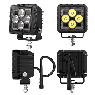 Kaput Ve Tampon Üstü Led Aydınlatma 3 inç Gündüz Led Ve Sis Farı Lamba Seti Tüm Arazi Araçları İçin