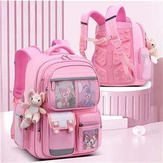 Kız Çocuk Kore Tarzı İlkokul Sırt Çantası Ergonomik Özel Tasarım Yeni Nesil Okul Çantası