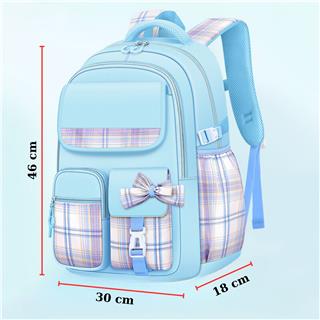 Kız Çocuk Okul Sırt Çantası Ergonomik Özel Tasarım Çok Bölmeli Geniş Kapasite Okul Çantası