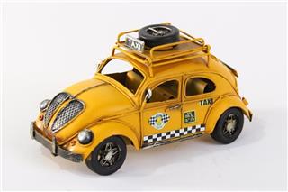 Klasik Nostalji Mini Taxi Retro Araba