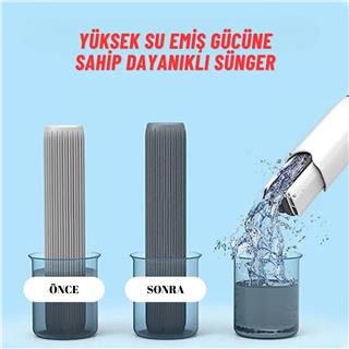 Kompakt Mini Mop: Kolay Temizlik İçin Taşınabilir ve Kendiliğinden Sıkılabilir