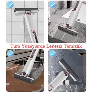 Kompakt Mini Mop: Kolay Temizlik İçin Taşınabilir ve Kendiliğinden Sıkılabilir