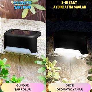 Köşebent Solar Güneş Enerjili Led Lamba ile Merdiven, Veranda ve Bahçenizde Dekoratif Aydınlatma