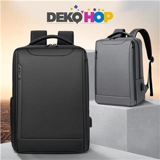 Laptop Notebook Ipad Sırt Çantası Yeni Nesil Usb Şarj Girişli Seyahat ve Günlük Eşya Taşıma Çantası SİYAH