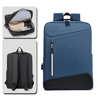 Laptop Notebook Sırt Çantası Günlük Kullanım Okul Öğrenci İş Evrak Çantası Usb Çıkışlı
