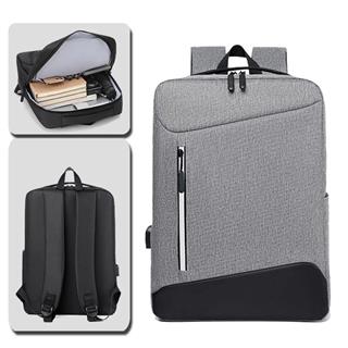 Laptop Notebook Sırt Çantası Günlük Kullanım Okul Öğrenci İş Evrak Çantası Usb Çıkışlı