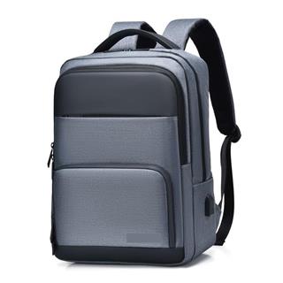 Laptop Notebook Sırt Çantası Usb Şarj Girişli iş Seyahati Günlük Yaşam ve Okul Yeni Nesil Çanta GRİ