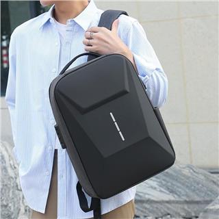 Laptop Sırt Çantası Usb Şarj Girişli Fermuar Kilitli Notebook Ipad ve Günlük Eşya Taşıma Çantası GRİ