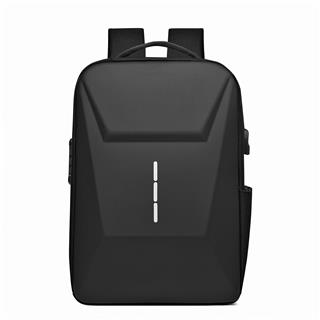 Laptop Sırt Çantası Usb Şarj Girişli Fermuar Kilitli Notebook Ipad ve Günlük Eşya Taşıma Çantası SİYAH 