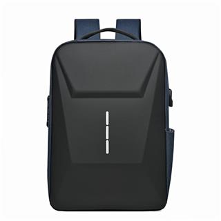 Laptop Sırt Çantası Usb Şarj Girişli Fermuar Kilitli Notebook Ipad ve Günlük Eşya Taşıma Çantası MAVİ