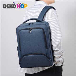 Laptop Sırt Çantası Yeni Nesil Usb Girişli Notebook Ipad ve Günlük Eşya Taşıma Çantası MAVİ