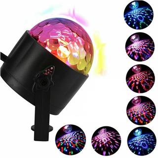 Led Disko Topu Parti Malzemesi Küre Kumandalı Renkli Rgb Işık Usb Girişli