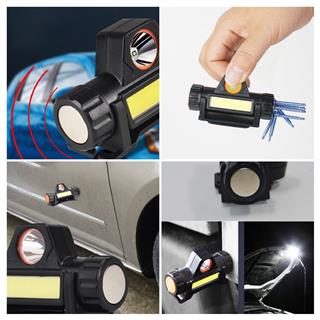 Led Kafa Feneri Dağcılık, Kamp, Balıkçılık, Gece Yürüyüş Şarjlı Magnet Çalışma Lambası