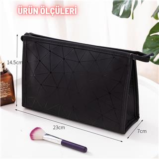 Makyaj Kozmetik Bakım Malzemesi Çantası Organizer Sıvı Dayanıklı Seyahat Çantası