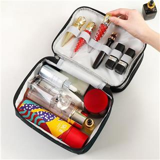 Makyaj Malzeme Çantası Bölmeli Seyahat Organizer Kozmetik Ürün Saklama Ve Taşıma Çantası  