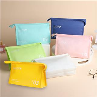 Makyaj Malzemesi Sıvı Dayanıklı Pvc Seyahat Plaj Havuz Fitness Kozmetik Taşıma Çantası