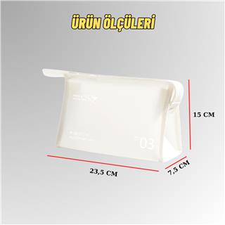 Makyaj Malzemesi Sıvı Dayanıklı Pvc Seyahat Plaj Havuz Fitness Kozmetik Taşıma Çantası