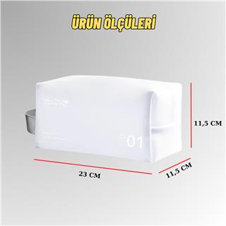 Makyaj Malzemesi Sıvı Dayanıklı Pvc Seyahat Plaj Havuz Fitness Kozmetik Taşıma Çantası