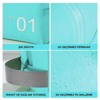 Makyaj Malzemesi Sıvı Dayanıklı Pvc Seyahat Plaj Havuz Fitness Kozmetik Taşıma Çantası