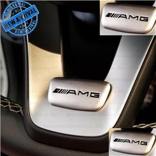 Mercedes Amg 3D Direksiyon Amblem Logo Yeni Model