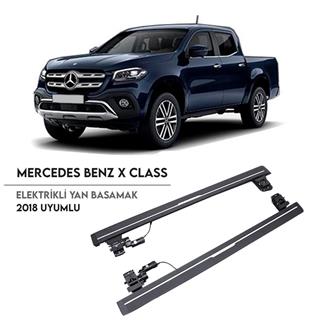 Mercedes X CLASS Elektrikli Yan Basamak Seti 2018 Sonrası Uyumlu