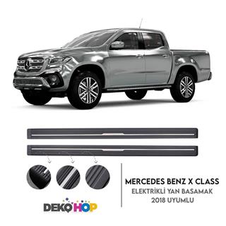 Mercedes X CLASS Elektrikli Yan Basamak Seti 2018 Sonrası Uyumlu