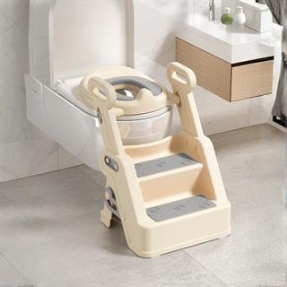 Merdivenli Katlanır Klozet Adaptörü Çocuk Tuvalet Eğitimi  ve Banyo Tuvalet Lavabo Yükseltici