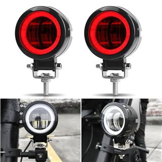 Motosiklet Atv Sis Farı Angelli 2 ADET SET ANGEL RENK SEÇENEKLİ