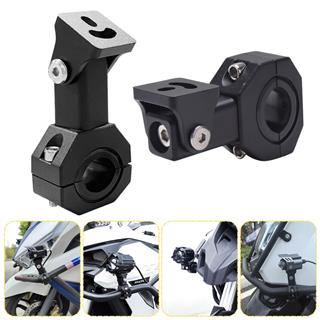 Motosiklet Gidon Sis Farı Montaj Ayağı 2 ADET Ayarlanabilir Braket Alüminyum 18-32mm