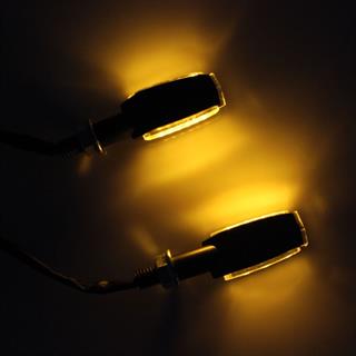 Motosiklet Led Sinyal Lambası Çift Taraflı Led Sinyal Lamba Seti 2 li 
