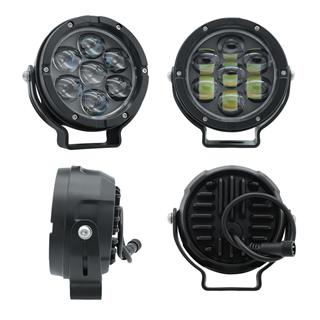 Motosiklet Profesyonel Sis Farı Seti Bluetooth Kumandalı 5 Modlu Beyaz Sarı Sis Farı  Metal Gövde
