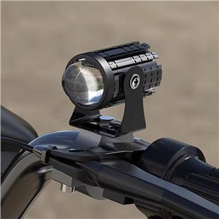 Motosiklet Sis Farı 2 ADET Delici Yüksek Parlak Beyaz Sarı Çift Renk Spot Led Far 
