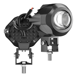 Motosiklet Sis Farı Spot Led Beyaz Sarı Renk Metal Kasa 2 ADET Takım Motosiklet Ekipman Lamba
